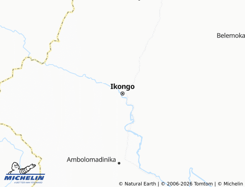 Mappa MICHELIN Ikongo - ViaMichelin