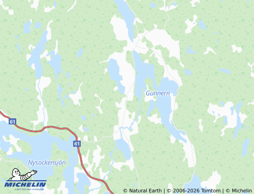 Carte MICHELIN Gravås - ViaMichelin