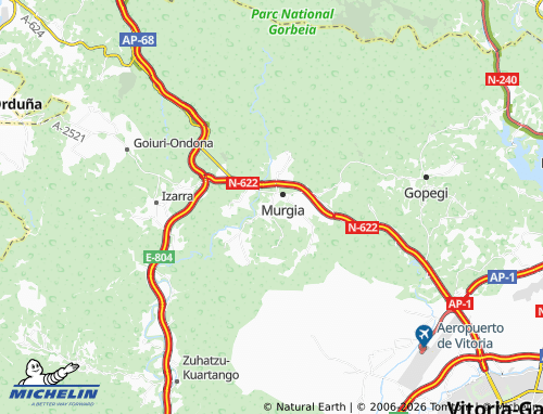 Carte MICHELIN Bitoriano - ViaMichelin