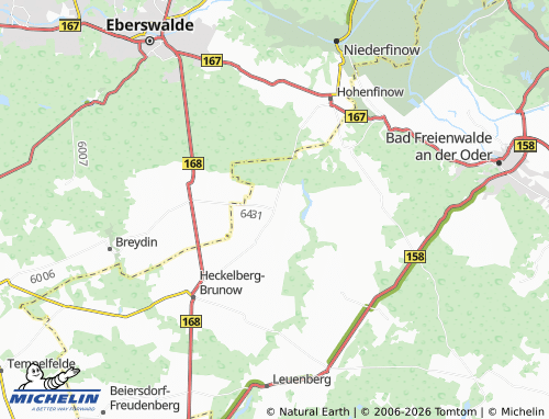 Mapa MICHELIN Gersdorf - ViaMichelin
