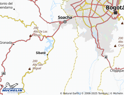 MICHELIN San Eugenio map - ViaMichelin