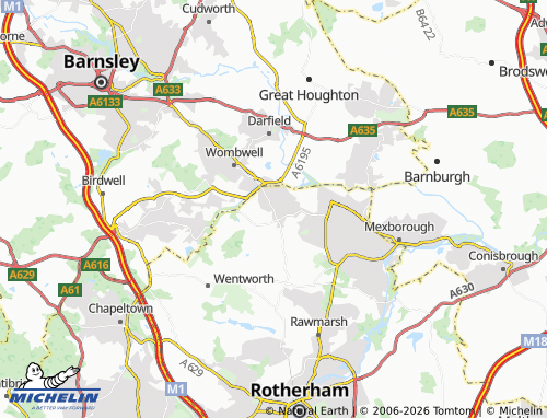 MICHELIN Brampton map - ViaMichelin