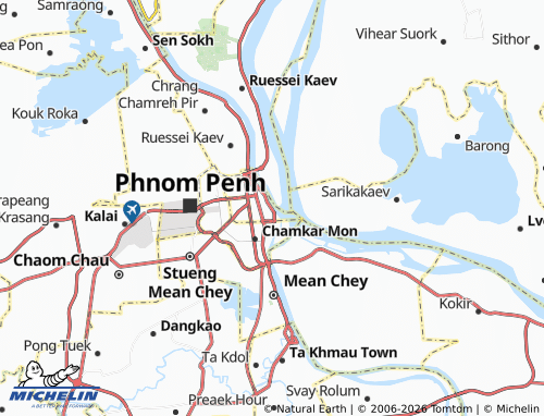 Mapa MICHELIN Chey Chumneah - ViaMichelin