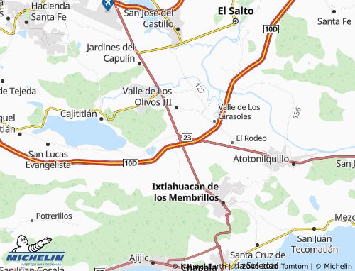 MICHELIN-Landkarte Santa Rosa de Lima - ViaMichelin