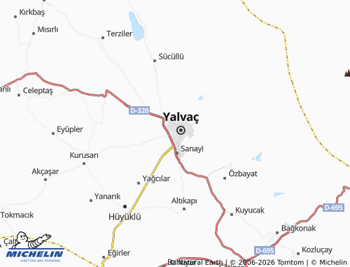 Mapa MICHELIN Saray - ViaMichelin