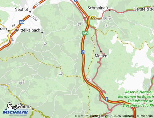 Kaart MICHELIN Heubach - ViaMichelin
