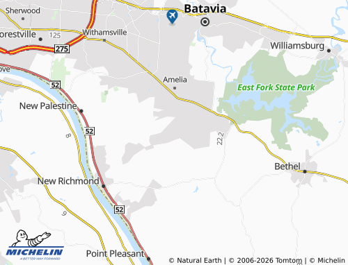 Mapa MICHELIN Lindale - ViaMichelin