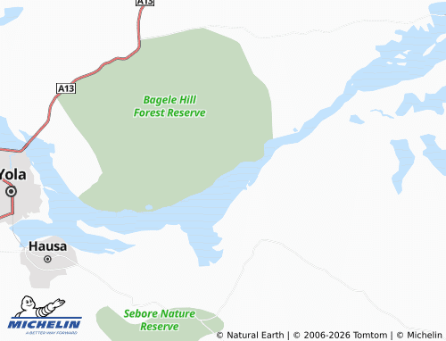 MICHELIN Semde map - ViaMichelin