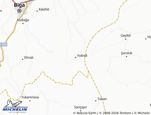 Mappa MICHELIN Yolindi - ViaMichelin