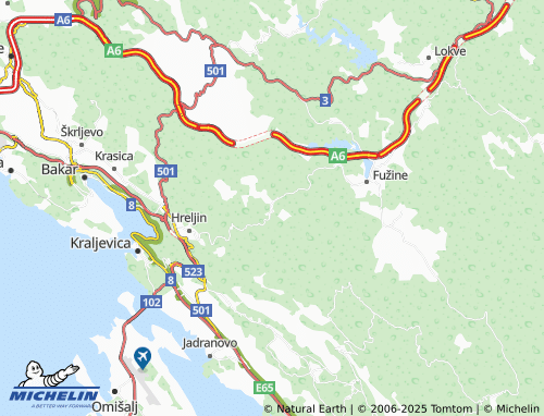 MICHELIN Zlobin map - ViaMichelin