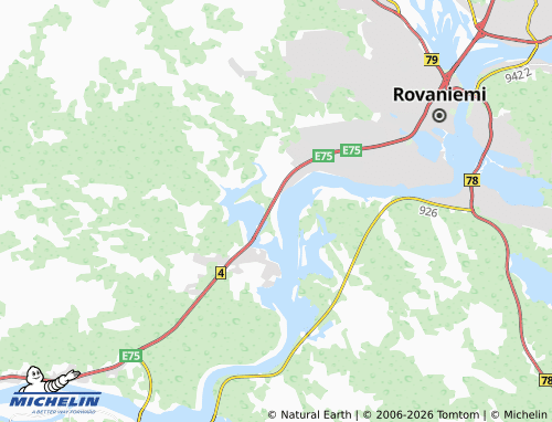 MICHELIN-Landkarte Ala-Korkalo - ViaMichelin