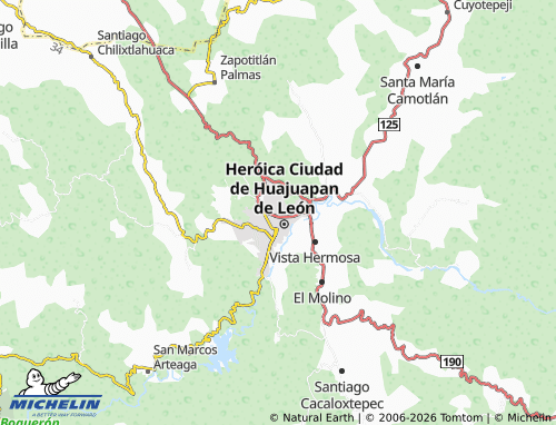 MICHELIN La Merced map - ViaMichelin