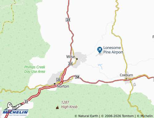 Mapa MICHELIN Wise - ViaMichelin