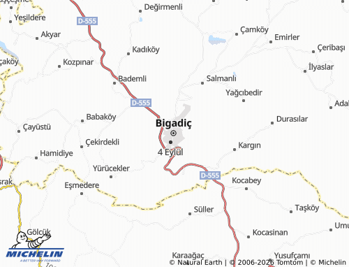 Mappa MICHELIN Servi - ViaMichelin