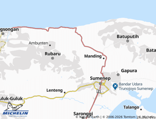 MICHELIN Dasuk map - ViaMichelin