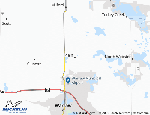 Mapa MICHELIN Plain - ViaMichelin