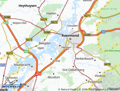 Carte MICHELIN Herten - ViaMichelin