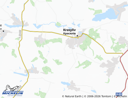 Mapa MICHELIN Yavorivtsi - ViaMichelin