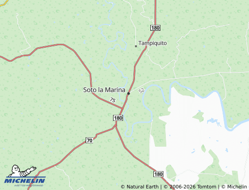 MICHELIN Zona Centro map - ViaMichelin