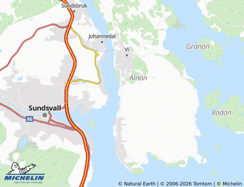 Mappa MICHELIN Gustavsberg - ViaMichelin