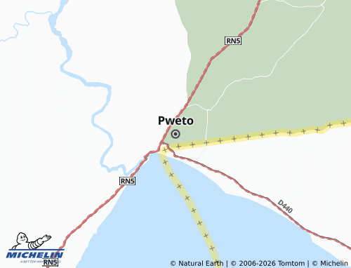 Mappa MICHELIN Pweto - ViaMichelin