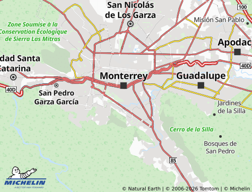 MICHELIN Centro map - ViaMichelin