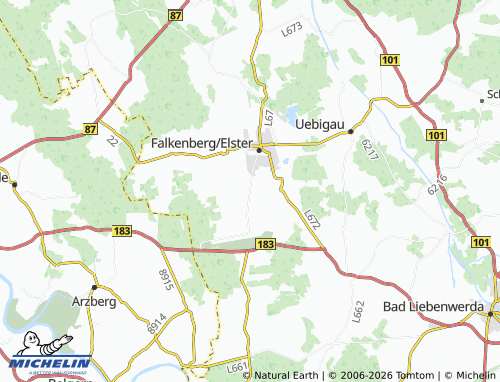 MICHELIN Siedlung map - ViaMichelin