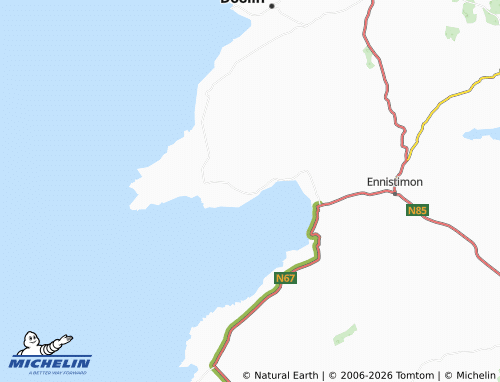 Kaart MICHELIN Liscannor - ViaMichelin