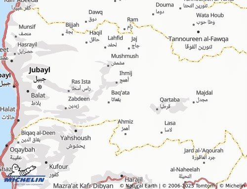 MICHELIN Almat El Shmaliyeh map - ViaMichelin