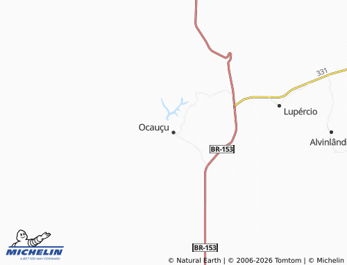 Mappa MICHELIN Ocauçu - ViaMichelin