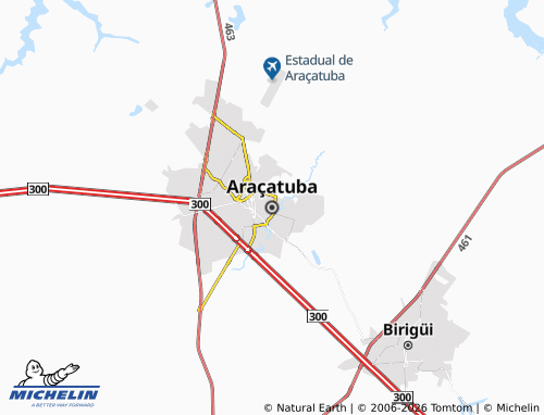 Mapa MICHELIN Aracatuba - ViaMichelin