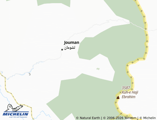 MICHELIN Bndayzan map - ViaMichelin