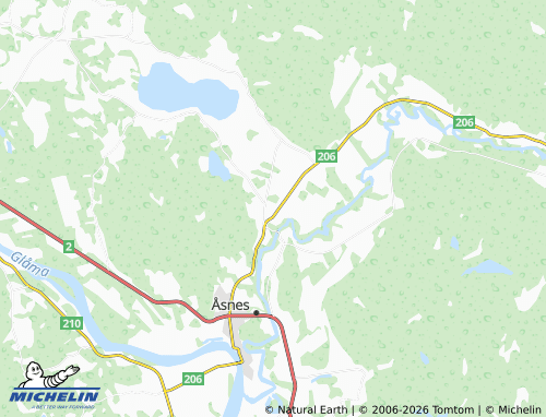 Carte MICHELIN Hammar - ViaMichelin