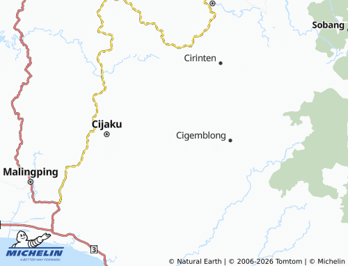 Mappa MICHELIN Peucangpari - ViaMichelin