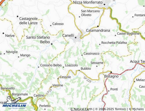 MICHELIN Merlini map - ViaMichelin
