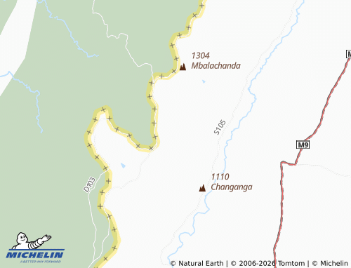 Mappa MICHELIN Mbalachanda - ViaMichelin