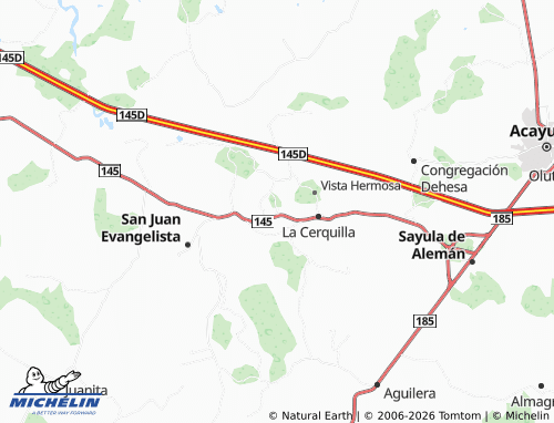 Mapa MICHELIN Rancho Nuevo - ViaMichelin