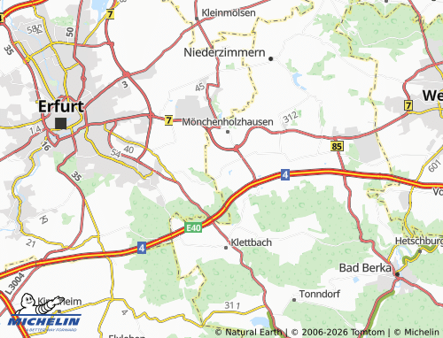 Mapa MICHELIN Obernissa - ViaMichelin