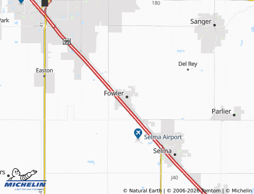 Mappa MICHELIN Fowler - ViaMichelin