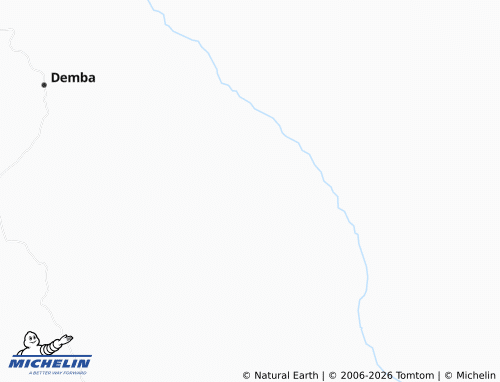 Mappa MICHELIN Lukusa-Kasongo - ViaMichelin