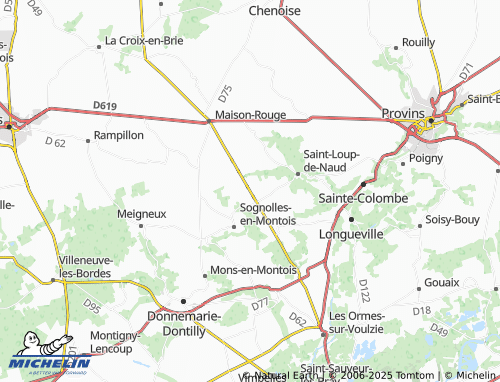 MICHELIN Lizines map - ViaMichelin