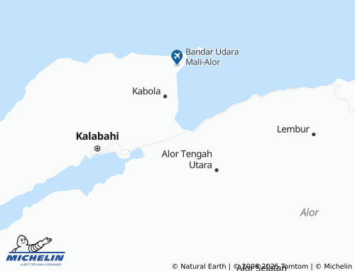 MICHELIN Alim Mebung map - ViaMichelin