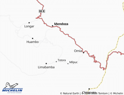 Mappa MICHELIN Santa Rosa de Huayabamba - ViaMichelin