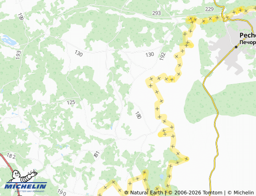 Mappa MICHELIN Tsergondõ - ViaMichelin