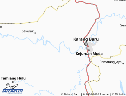 MICHELIN-Landkarte Aras Sembilan - ViaMichelin