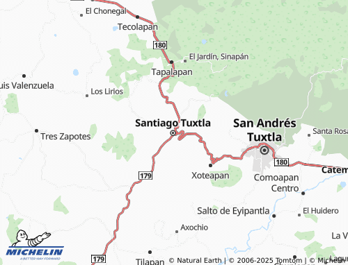MICHELIN Alcaldía map - ViaMichelin