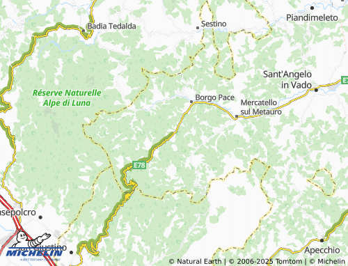 MICHELIN Sompiano map - ViaMichelin