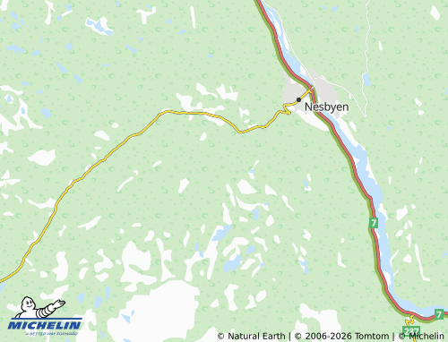 Mapa MICHELIN Natten - ViaMichelin