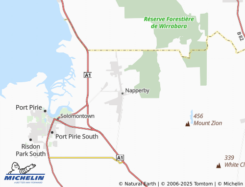 MICHELIN Napperby map - ViaMichelin
