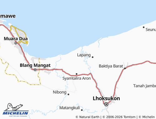 Mapa MICHELIN Keutapang - ViaMichelin